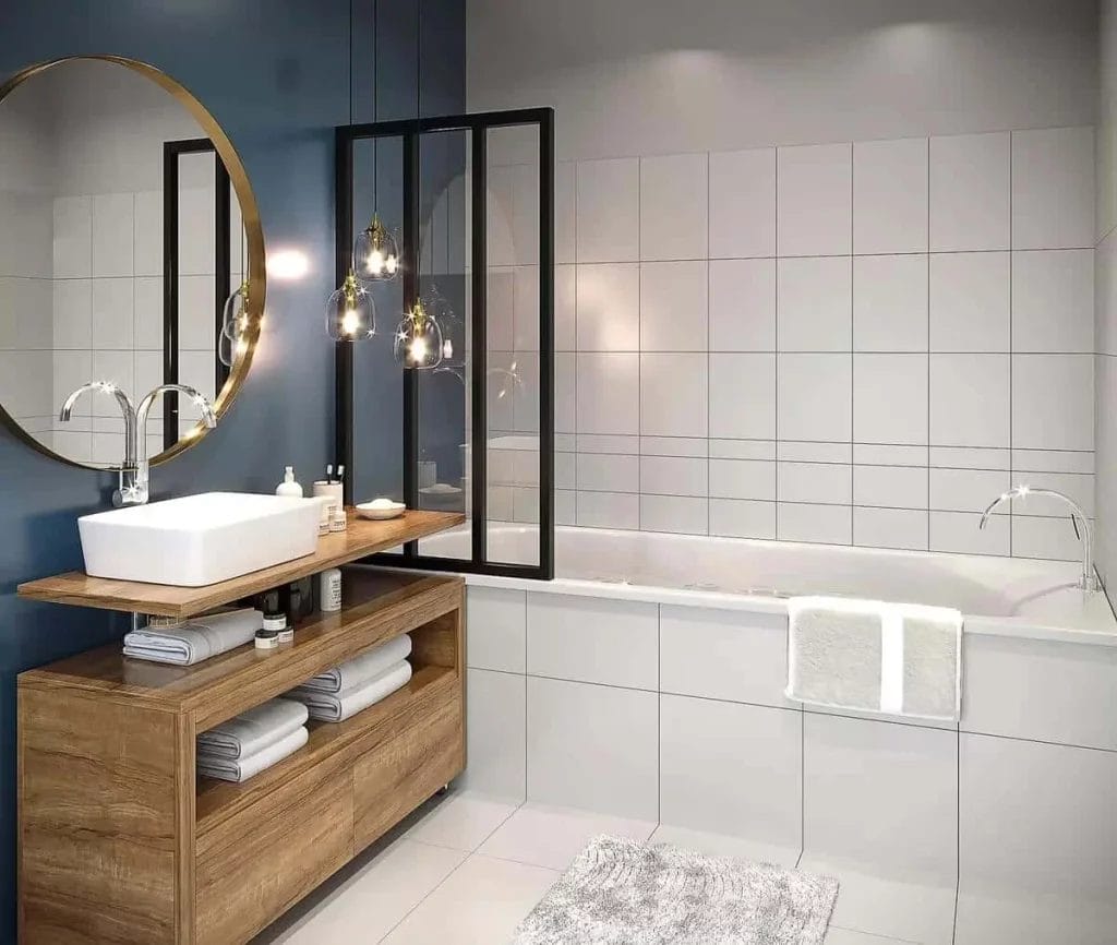 Salle de bain rénovée