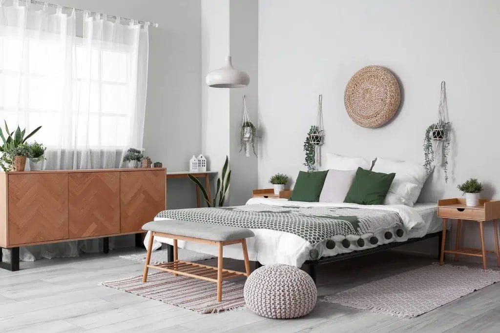 Chambre rotin