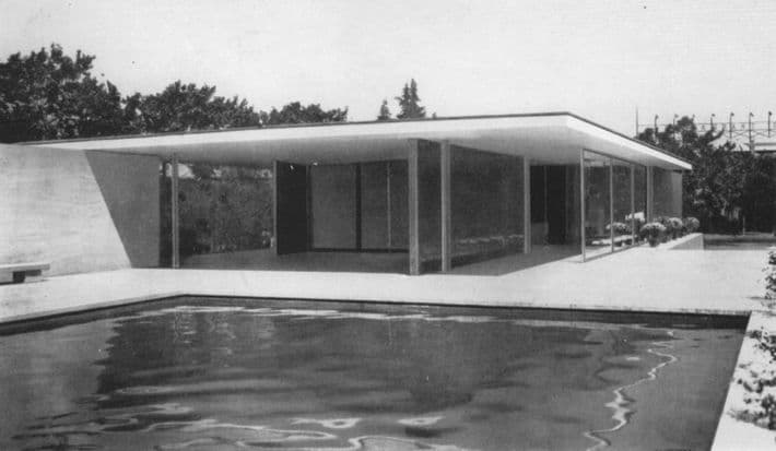pavillon Allemand de exposition universelle - Barcelone 1929.