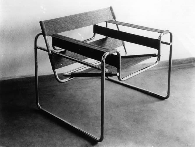 Chaise Wassily - Premiers modèles de Marcel Breuer