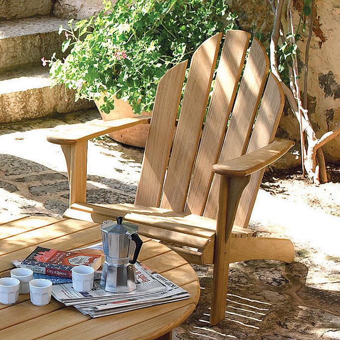 Fauteuil extérieur Adirondack