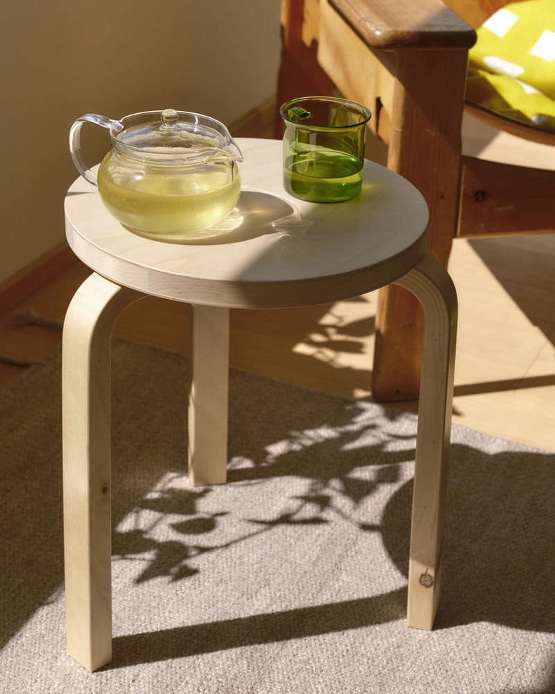 tabouret 60 au style scandinave d'Alvar Aalto