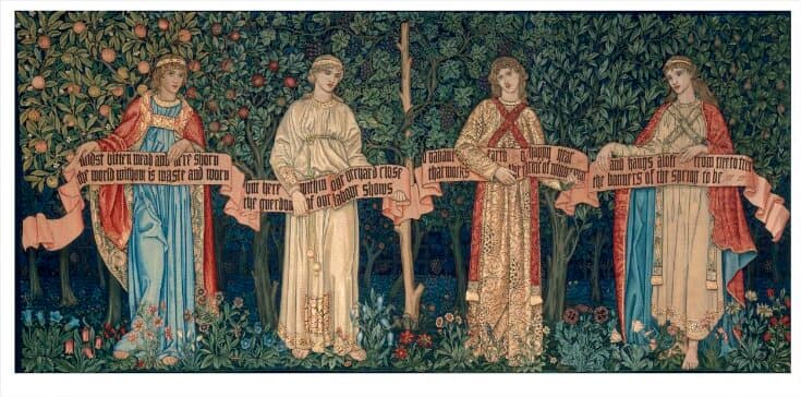 Le verger - Tapisserie William Morris