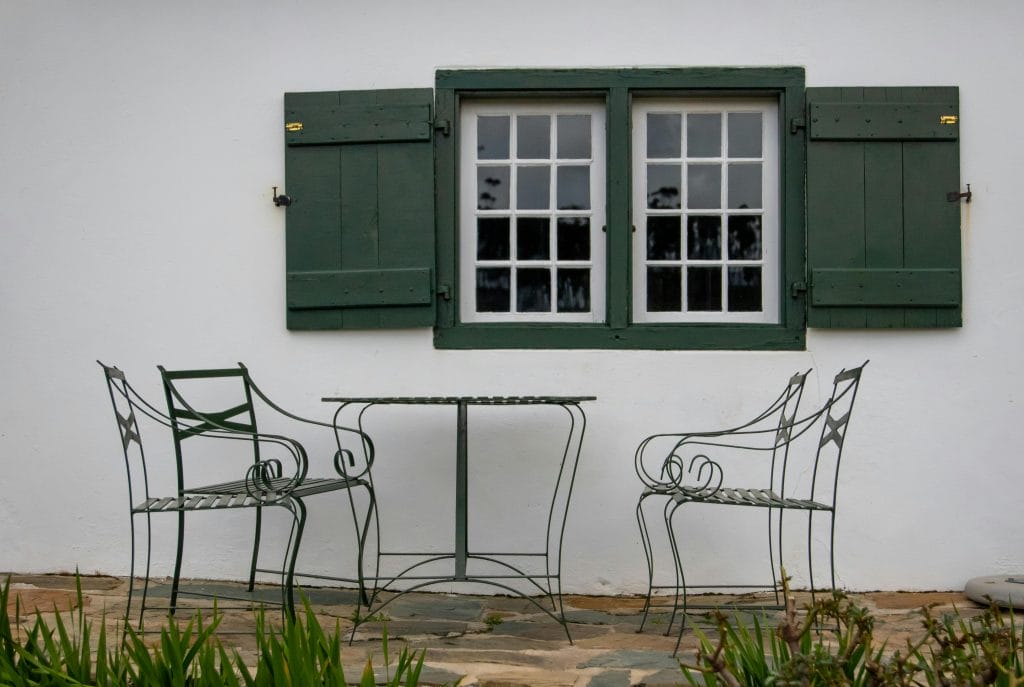 Mobilier de jardin en métal