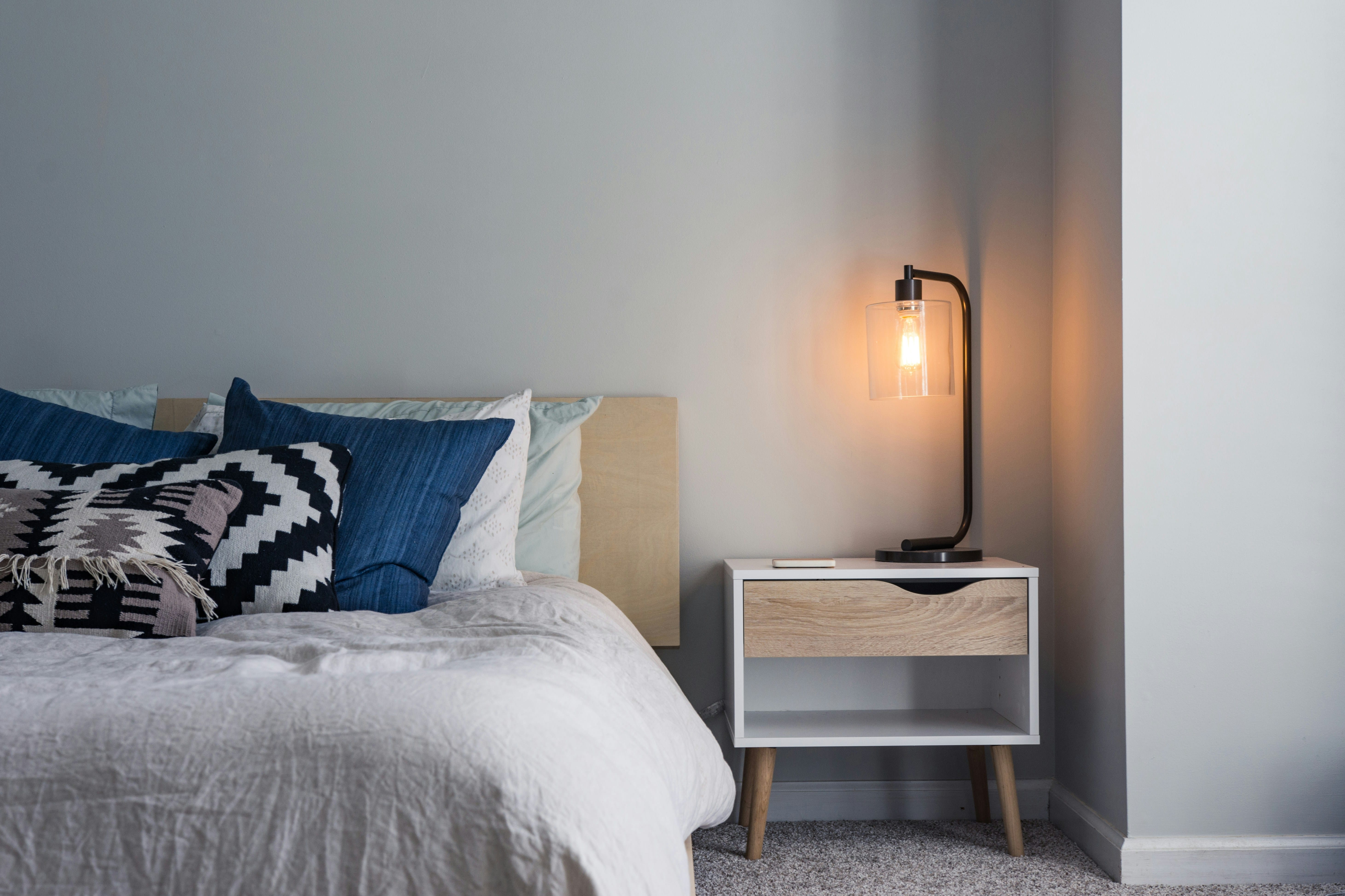 Chambre en gris 